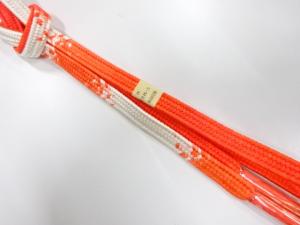 未使用品　正絹　手組帯締め